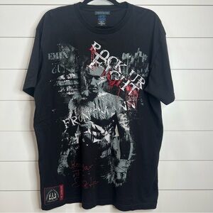 Frontmann Rock Ur Fight Black Graphic Men's‎ Tee Shirt. Size XL.